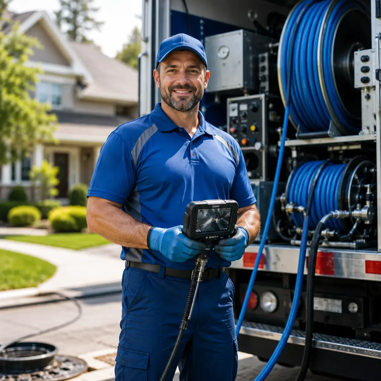 Local outdoor drain cleaning specialists in Genoa, NE